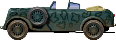 Vehicle of Mussolini