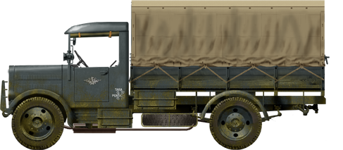 SPA 38R with tarpaulin